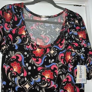 LuLaRoe Ana maxi dress XL NWT